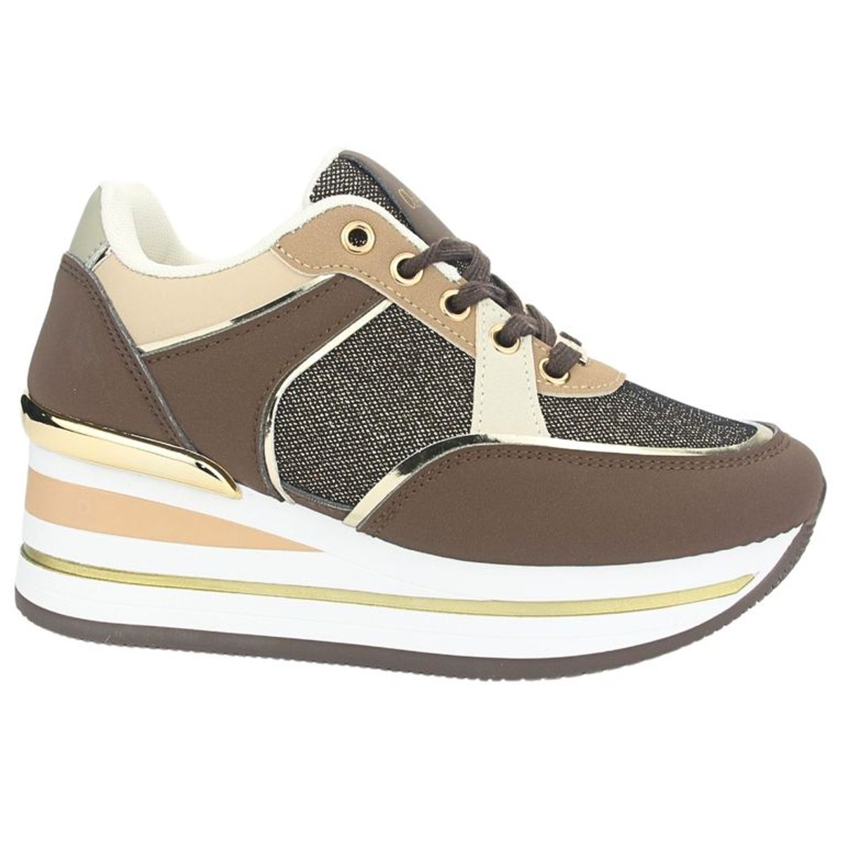 CHALADA - Zapatillas Mujer Café Urbano Chalada Jettix-2
