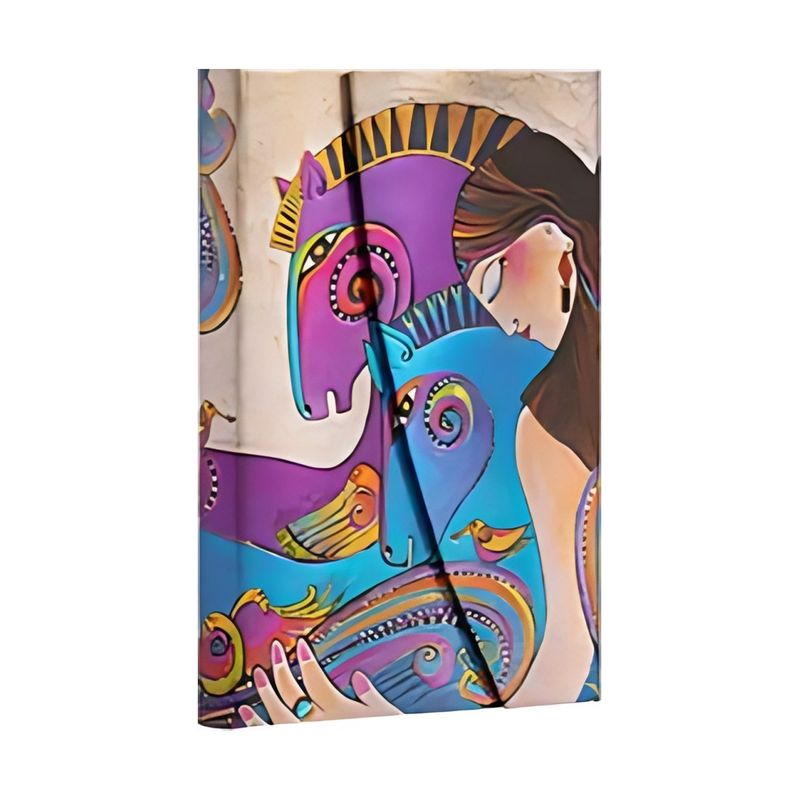 TOP10BOOKS - LIBRO LIBRETA MYSTICAL HORSES - CHICA - PAPERBLANKS / LAUREL BURCH / HARTLEY &