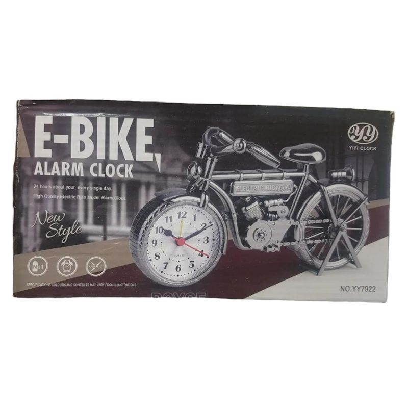 OEM - Reloj Despertador Modelo De Motocicleta