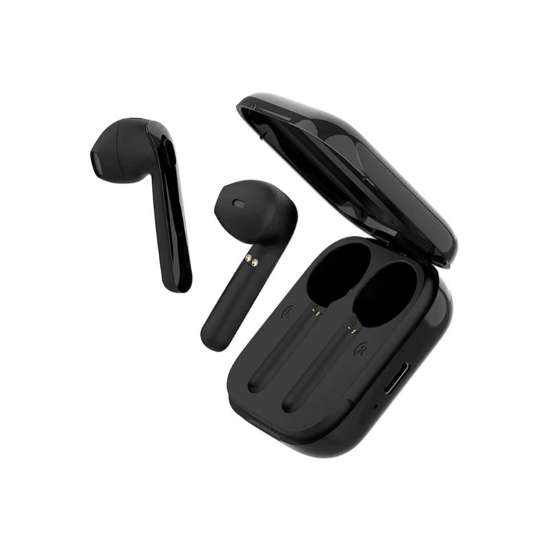 GENERICO - Audifono in ear Bluetooth Blu Aria Pod inalambricos Color Negro GENERICO