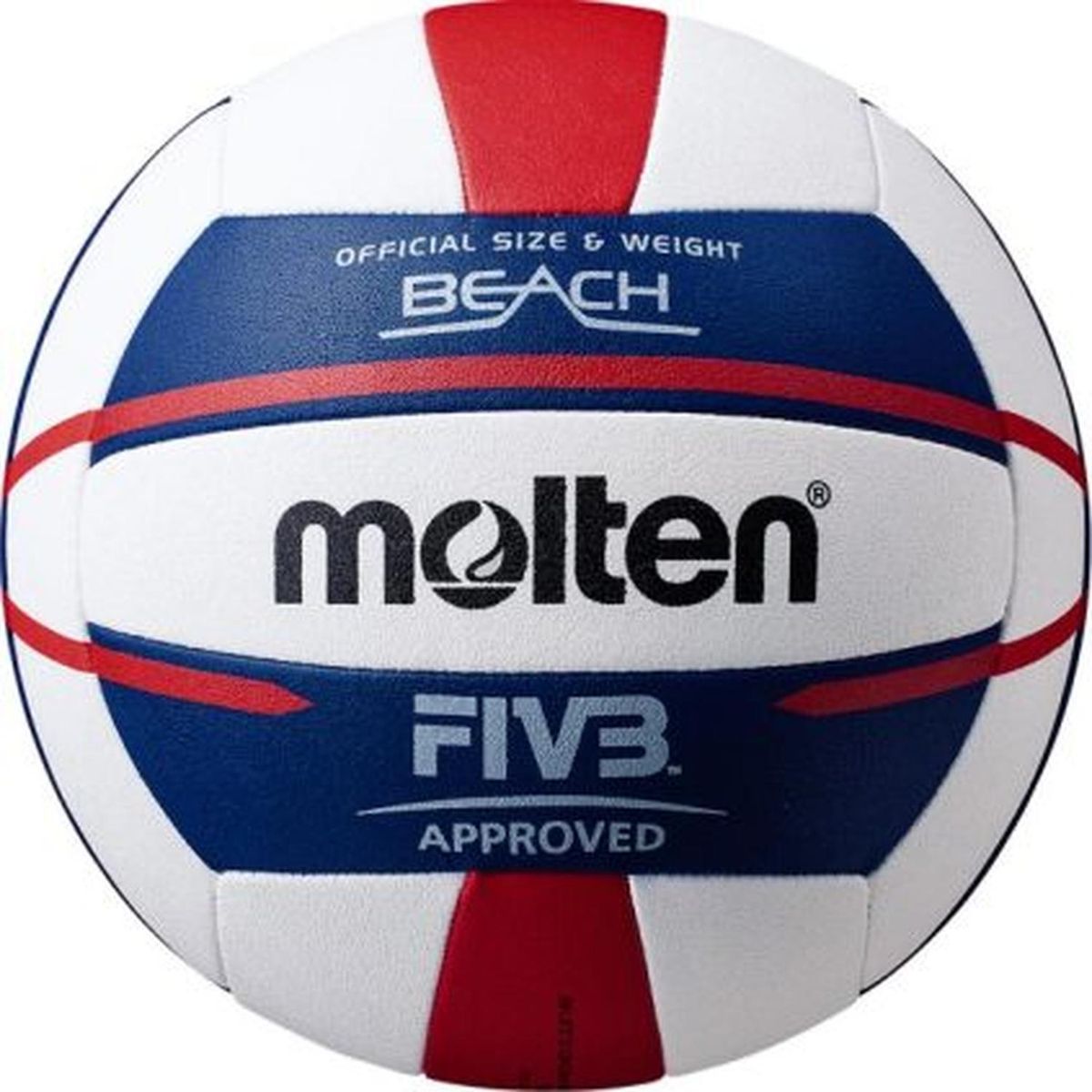 MOLTEN - Balón Voleibol Playa Molten BV 5000 Oficial FIVB