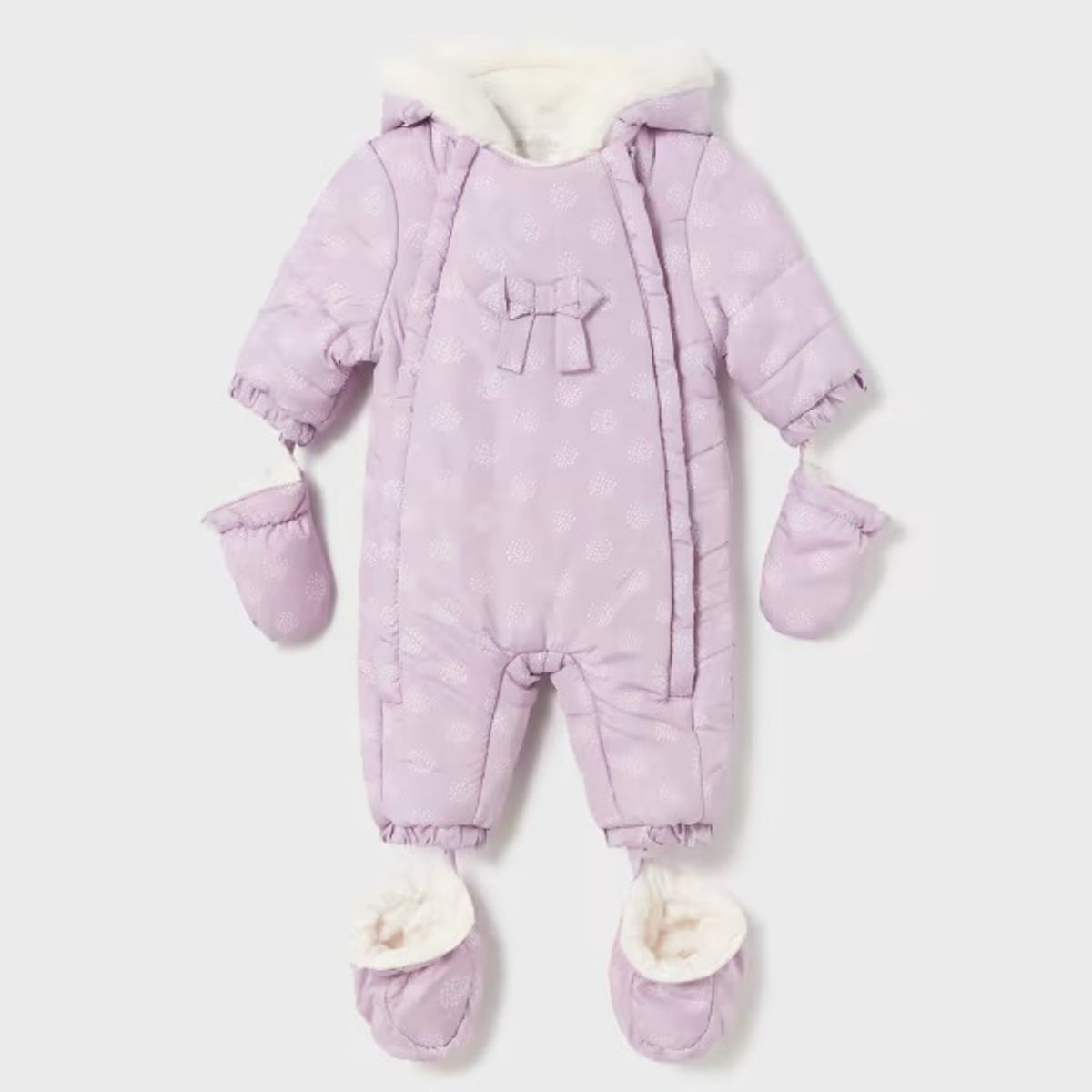 MAYORAL - Buzo estampado poliéster reciclado recién nacido