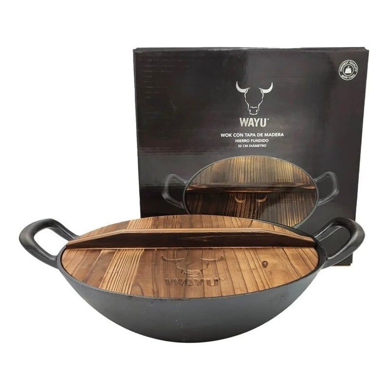 WAYU - Wok Hierro Fundido Disco Wayu Iron Cast Asado Parrilla