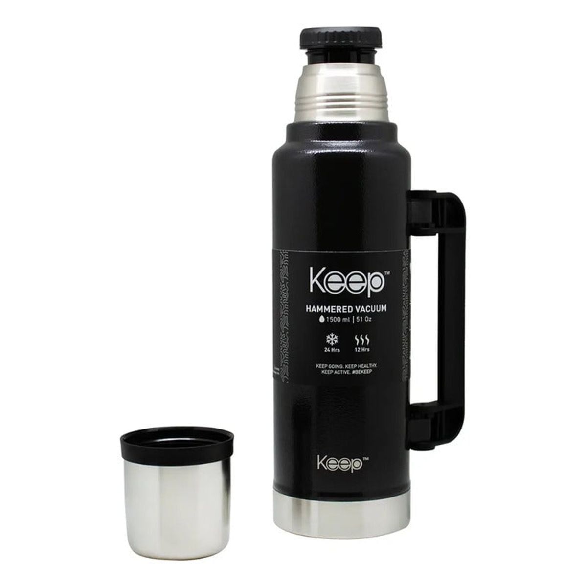 KEEP - Termo Hammered 1.5 Lts Color lila