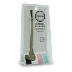 KEEP - Bombilla De Mate Color Plateado