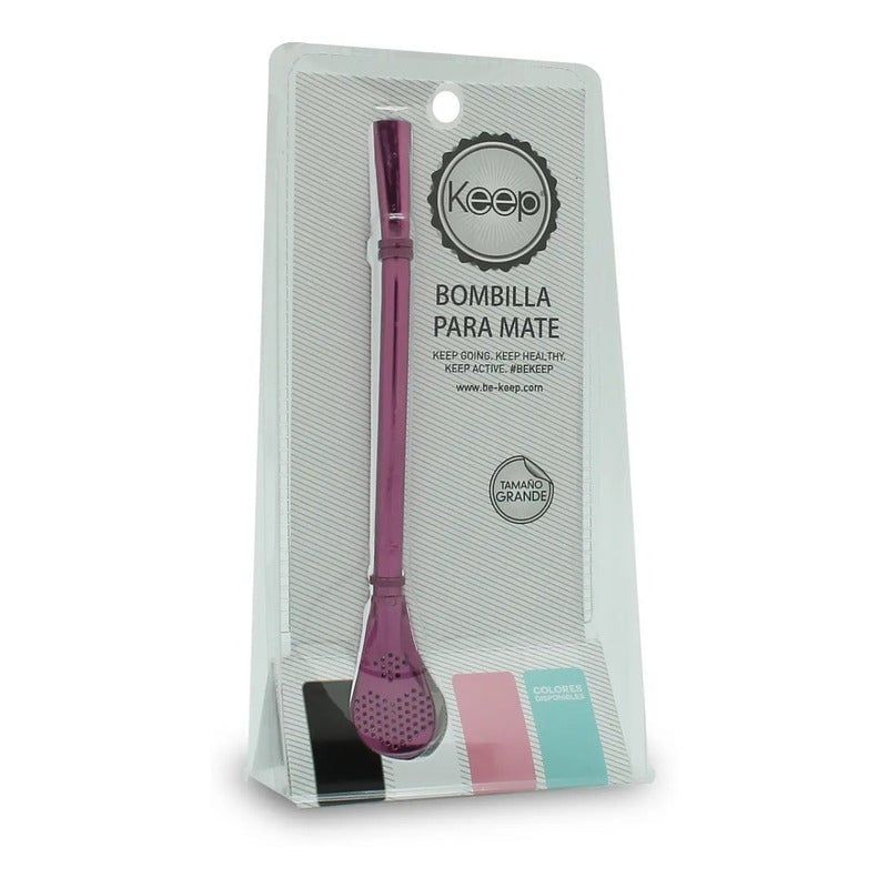 KEEP - Bombilla De Mate Keep Color Rosado