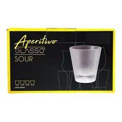 GLASSO - Set 4 Vasos Frozen Aperitivo 270ml Cocteleria