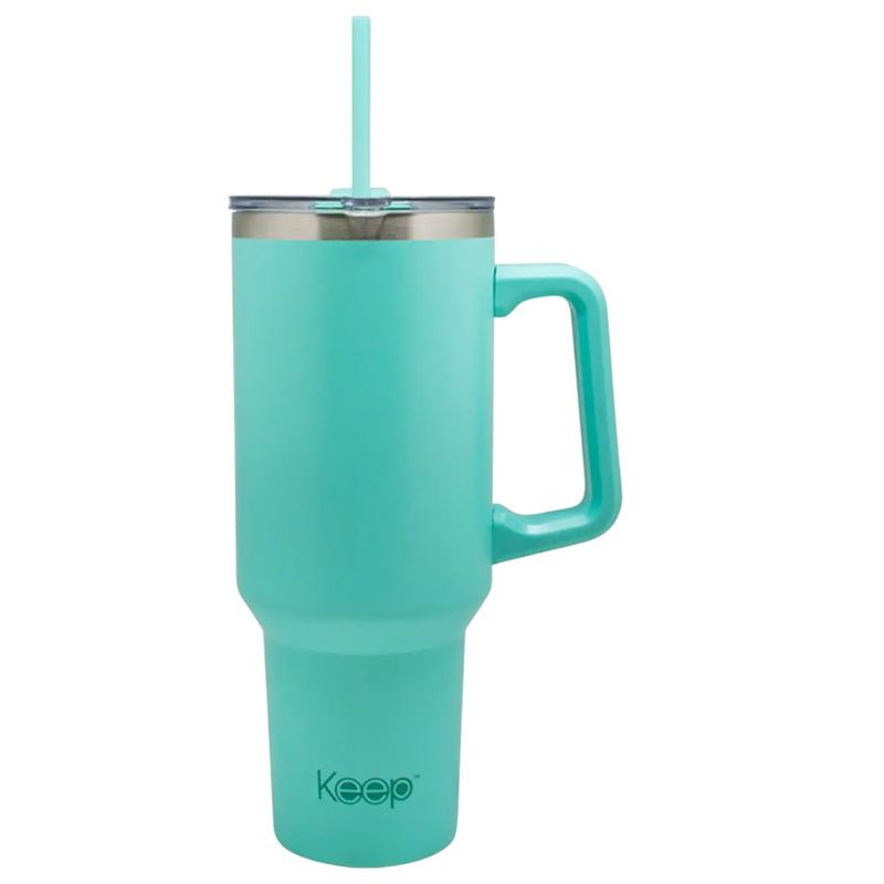KEEP - Vaso Mug Termico Portatil Acero Inoxidable 1180 Ml Keep Color Turquesa