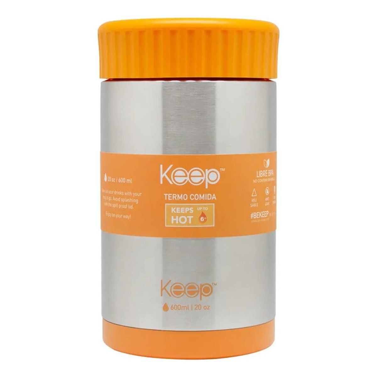 KEEP - Termo De Comida/líquido 600ml Keep Color Amarillo