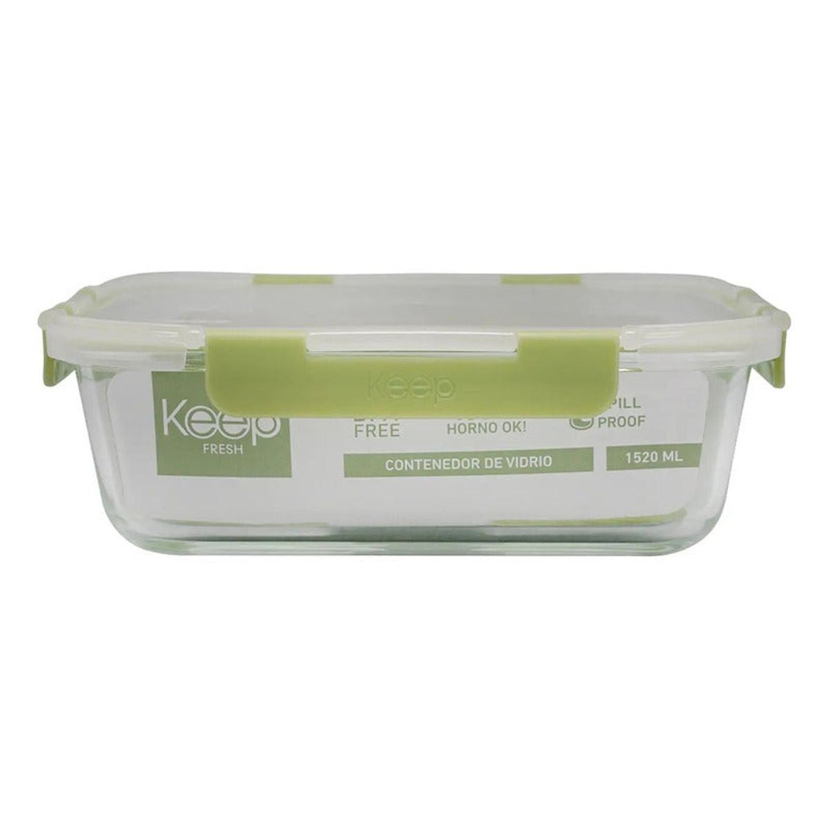 KEEP - Contenedor Hermético 1520 Ml Keep Color Verde