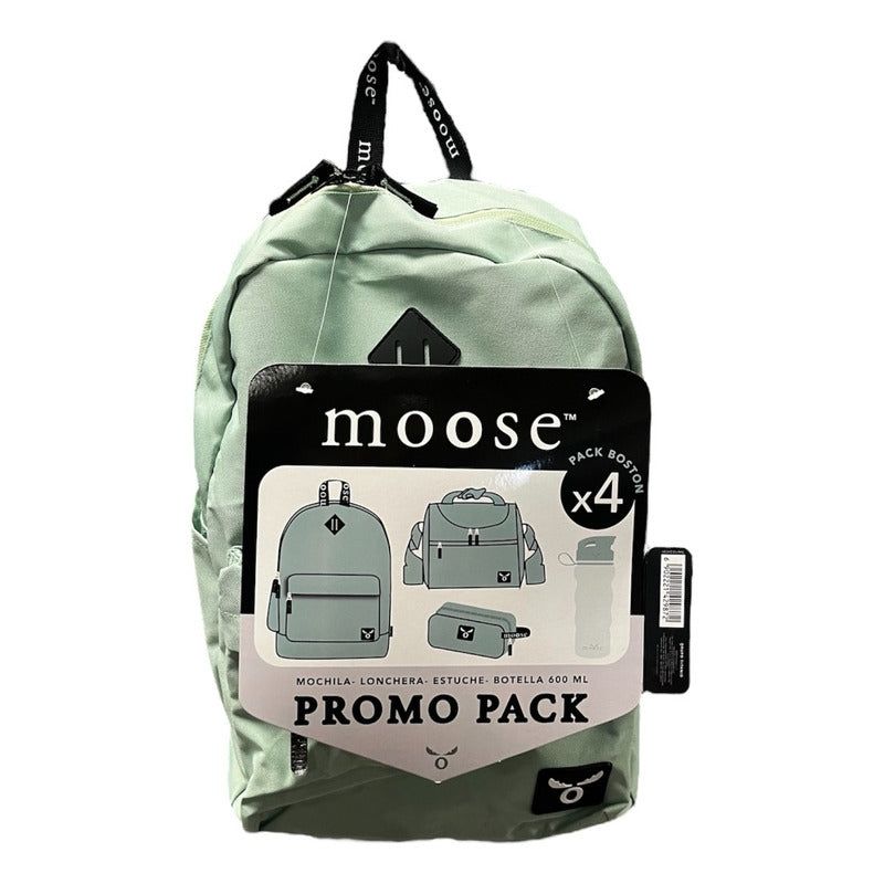 MOOSE - Pack Escolar Boston Moose Verde Agua