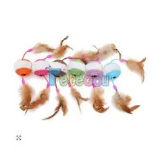 GENERICO - Pelota De Juguete Con Pluma Para Gatos