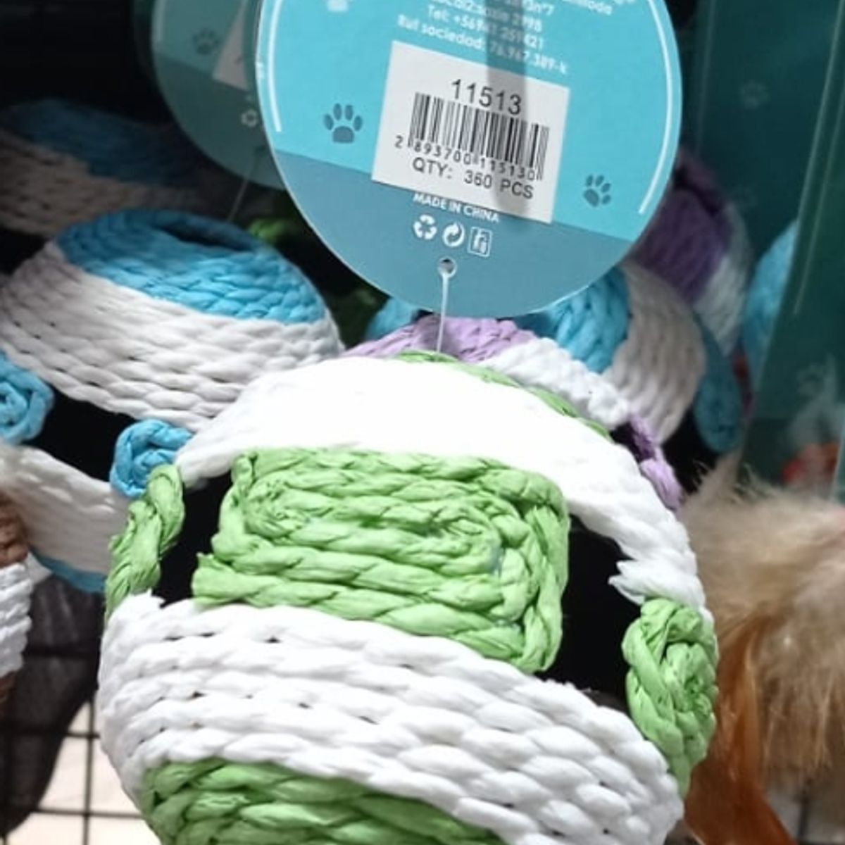 GENERICO - Pelota De Juguete Sisal Para Gatos