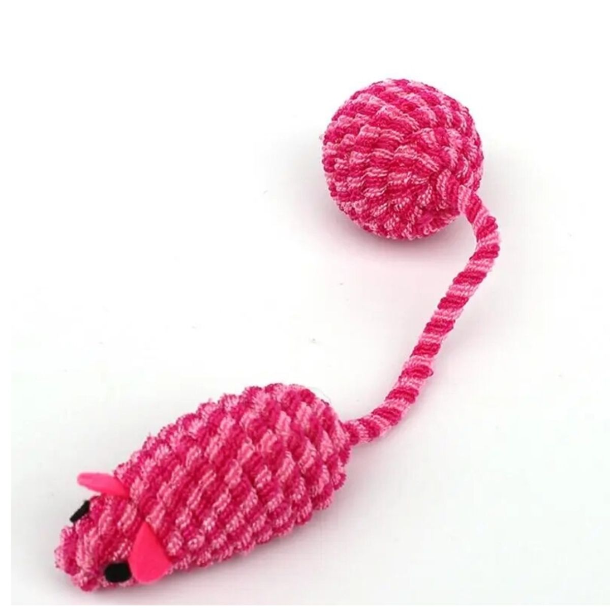 GENERICO - Juguete Interactivo Para Gato Ratón Inteligente Pelota Rosa