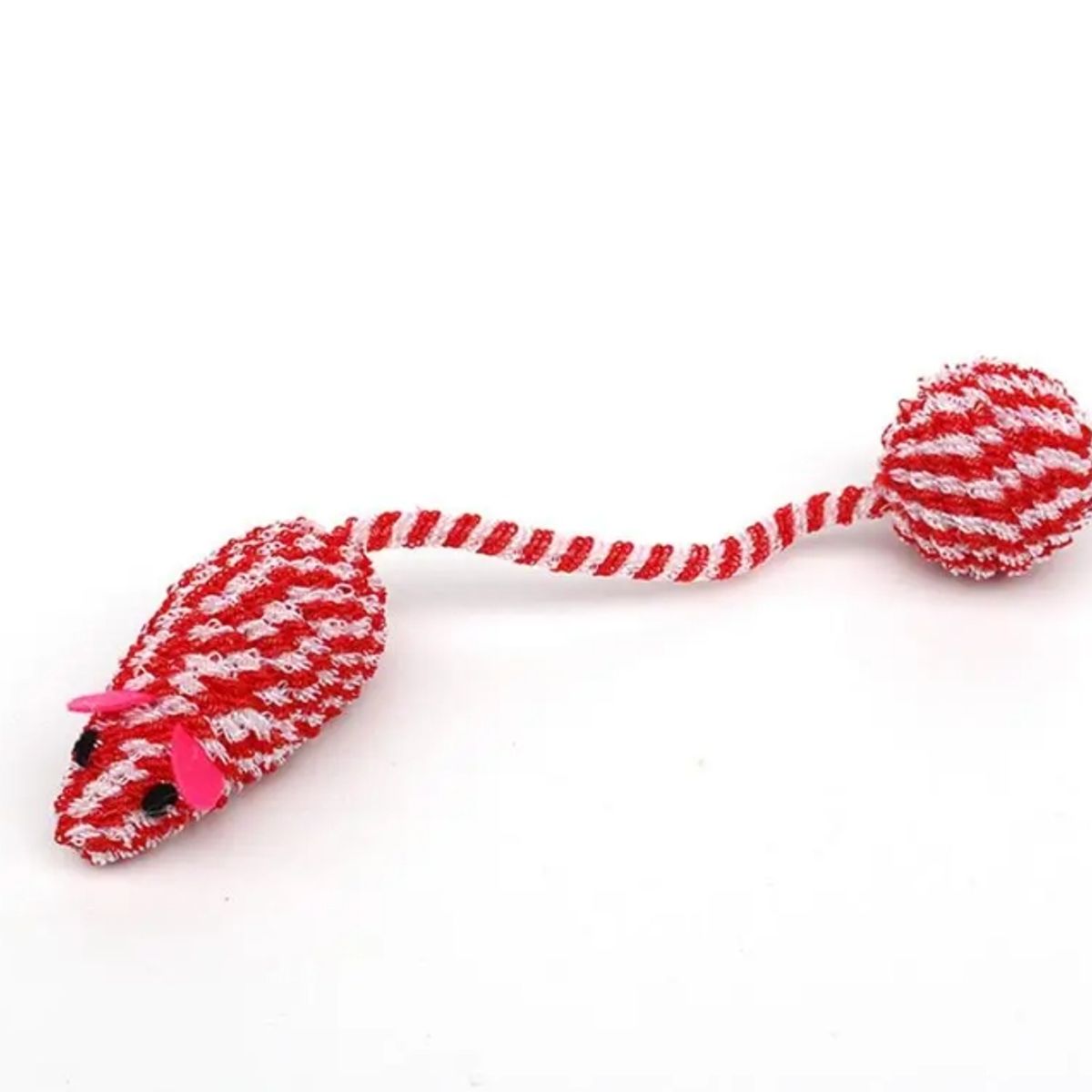 GENERICO - Juguete Interactivo Para Gato Ratón Inteligente Pelota Rojo