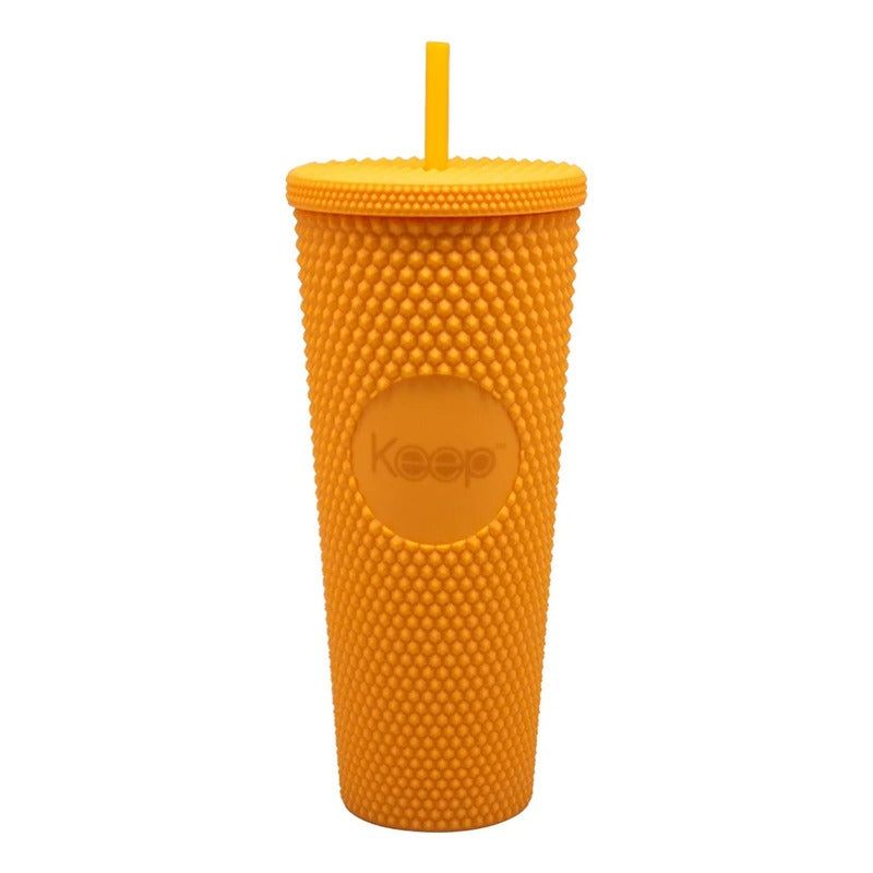 KEEP - Vaso Café BebidasBombilla Keep 710cc Tipo Starbucks color amarillo