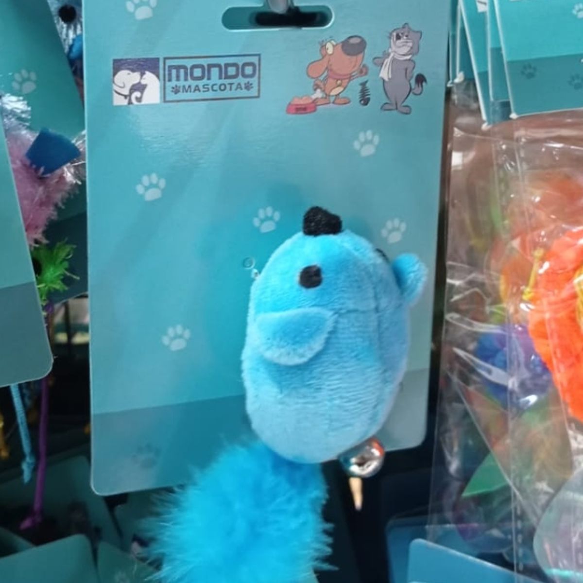 GENERICO - Juguete Para Gatos Raton De Cola Para Mascotas