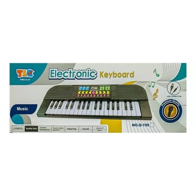 Imagen 2 del producto Piano Electrónico Teclado Musical 37 Teclas Niños Micrófono.