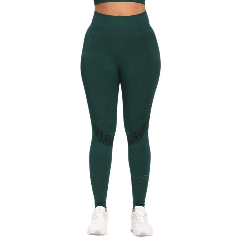 SUKHA - Calzas Mallas Tiro Alto Verde Sukha
