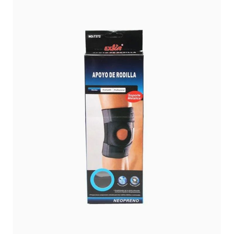 GENERICO - Apoyo De Rodillera Soporte Metalica Material Neopreno