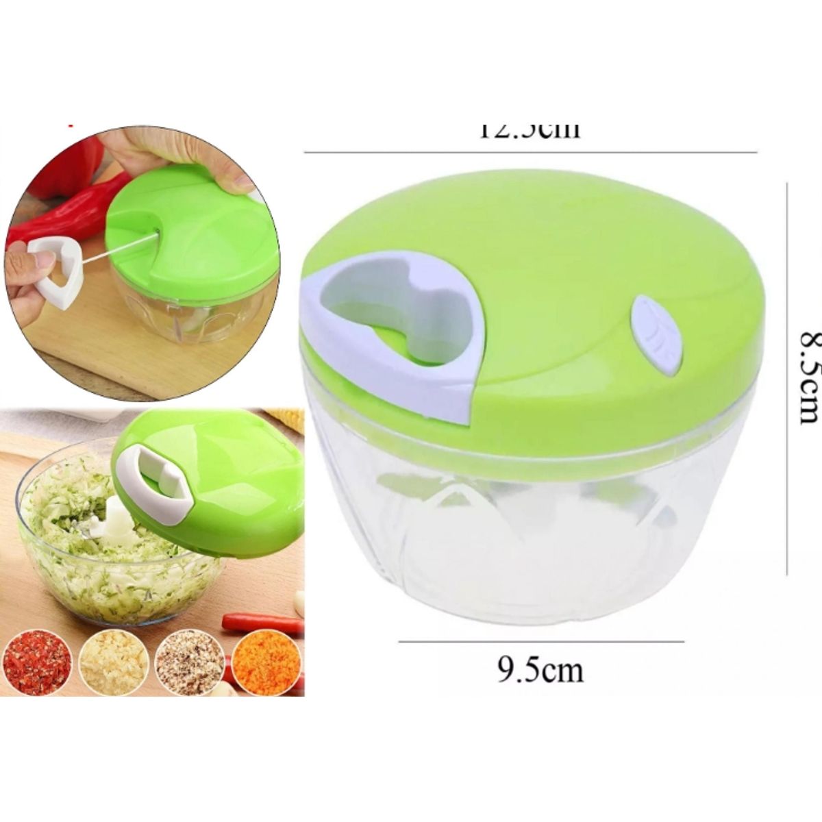 GENERICO - Picador Triturador Alimentos Manual