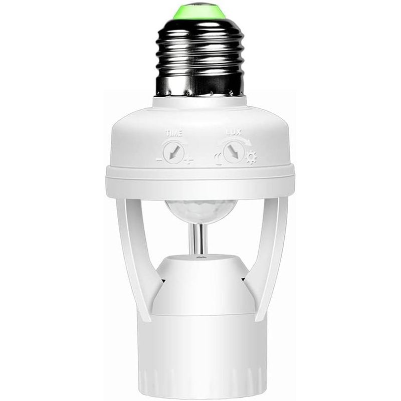 EDWINAYY - Portalámparas con interruptor de sensor de bombilla E27