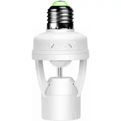 EDWINAYY - Portalámparas con interruptor de sensor de bombilla E27