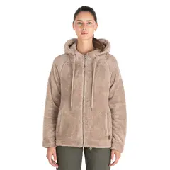 PANAMA JACK - Polerón Fleece Taupe Mujer - Taupe