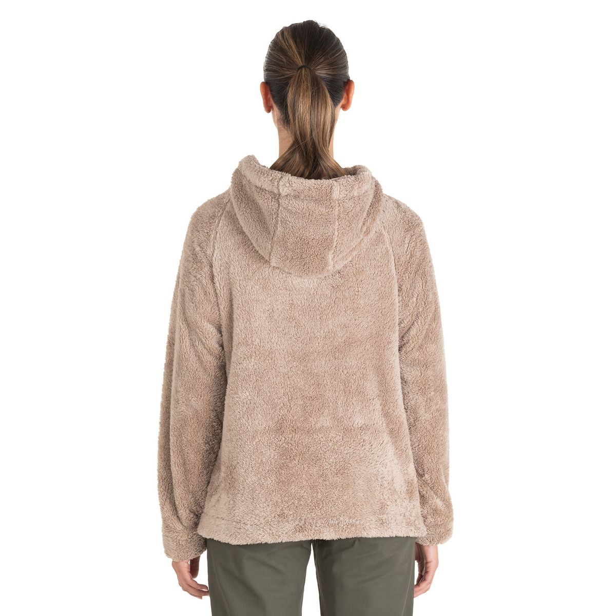 PANAMA JACK - Polerón Fleece Taupe Mujer Panama Jack