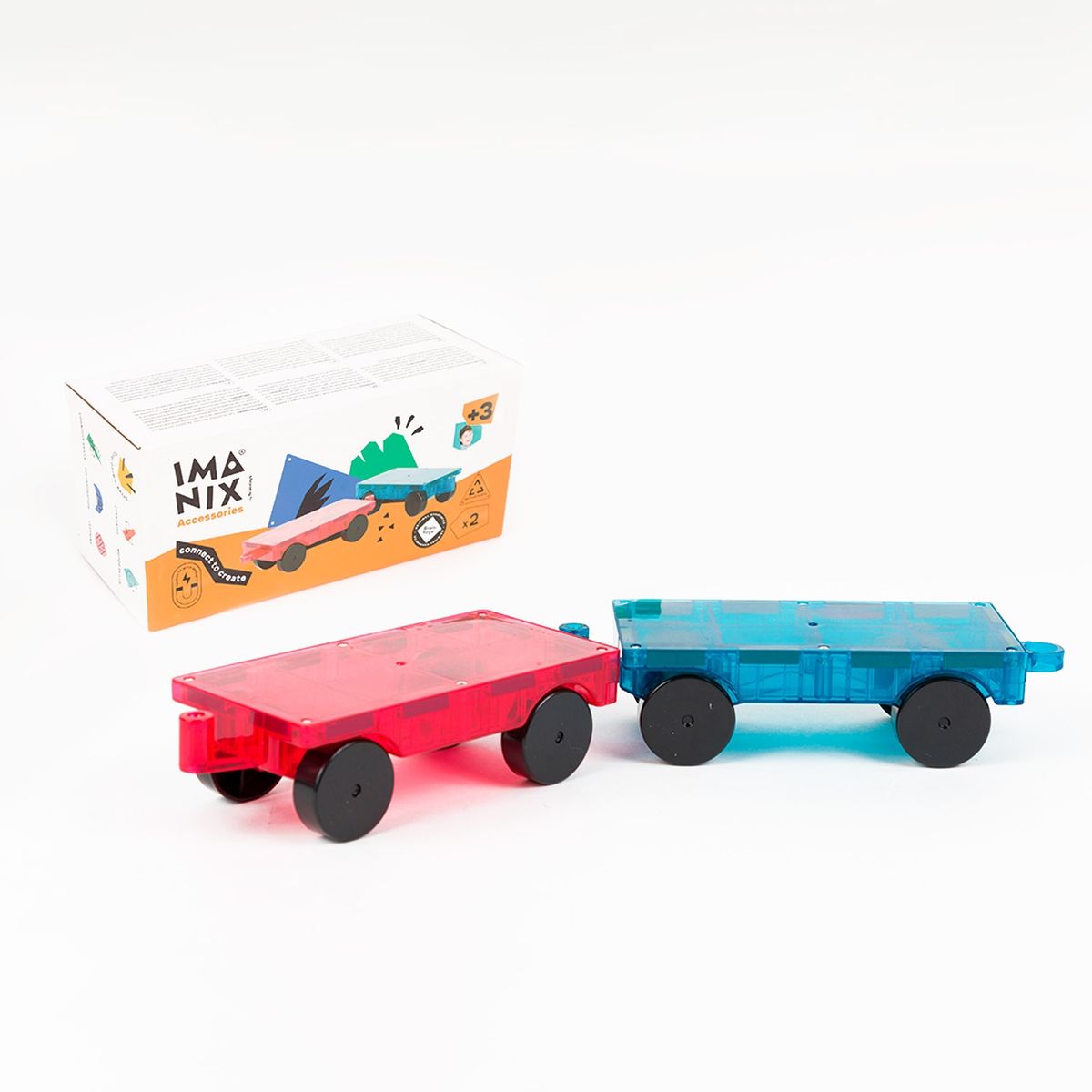 BRAINTOYS - Imanix Wagons Braintoys