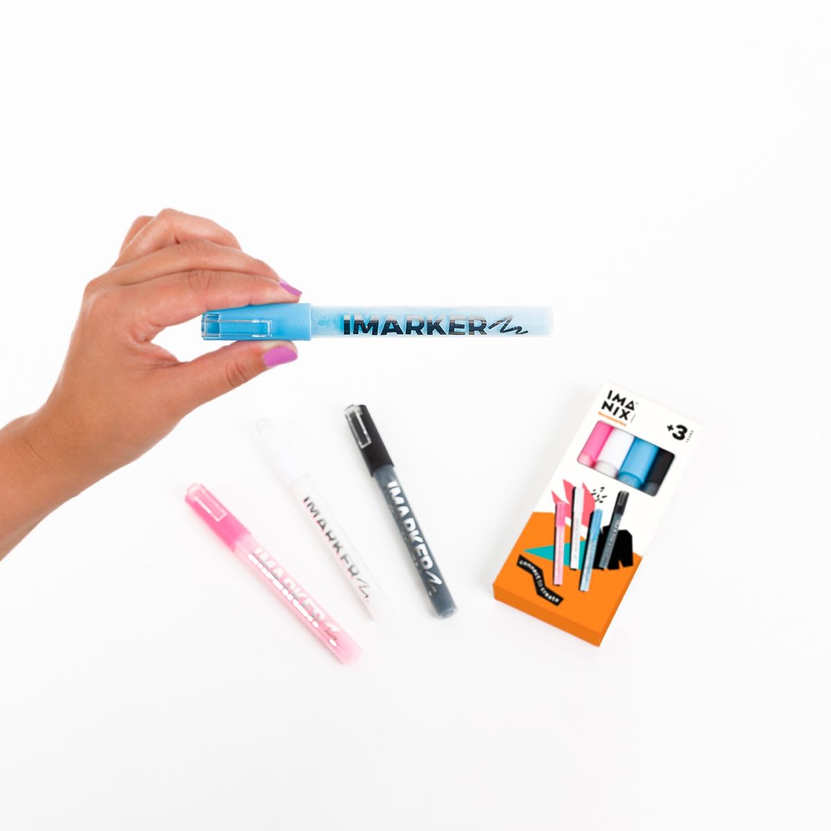 BRAINTOYS - Imarker 4 PCS Braintoys