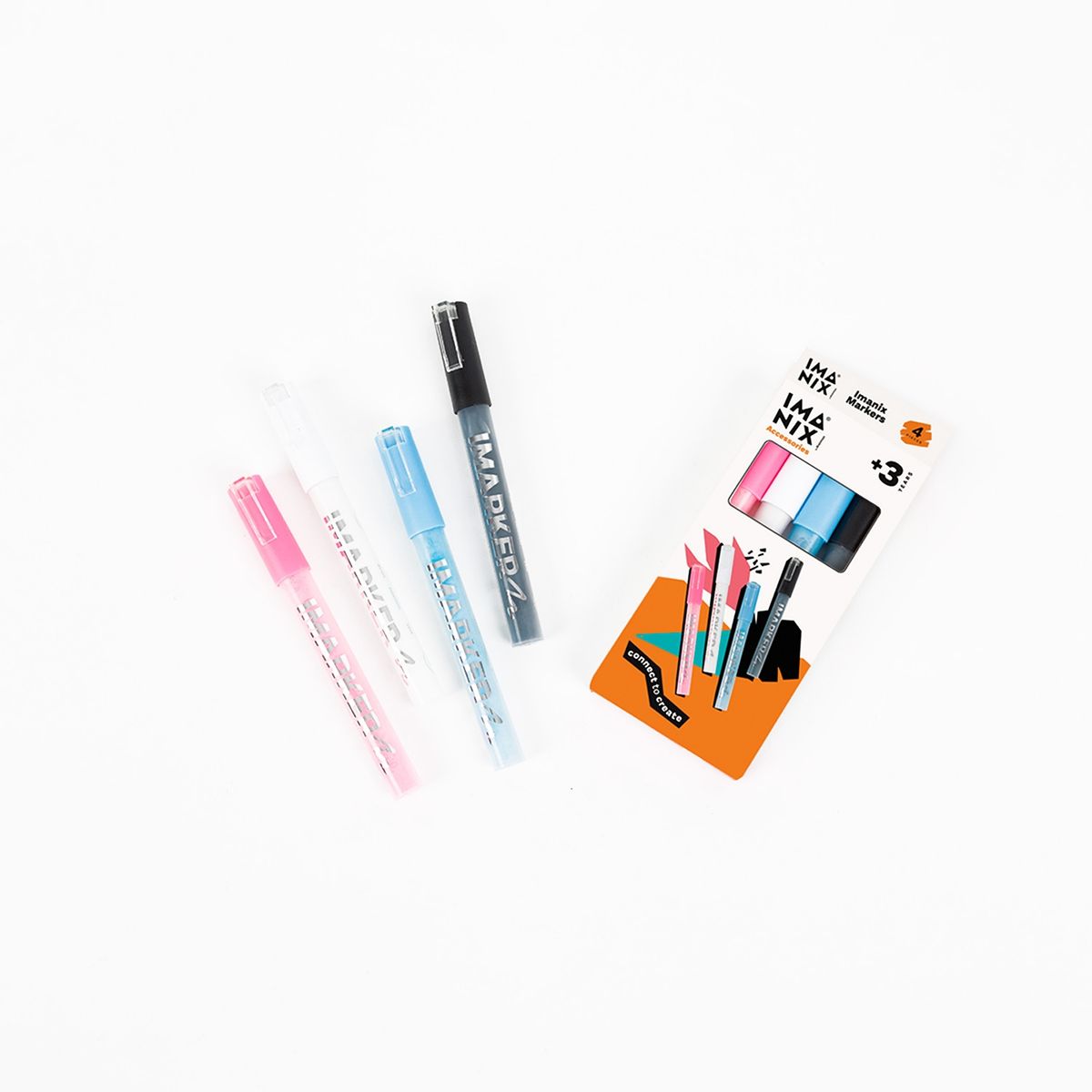 BRAINTOYS - Imarker 4 PCS Braintoys