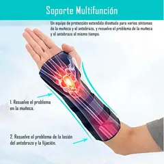 ONEDER - Inmovilizadora Muñeca Con Ferula Palmar - Dorsal Izquiero L