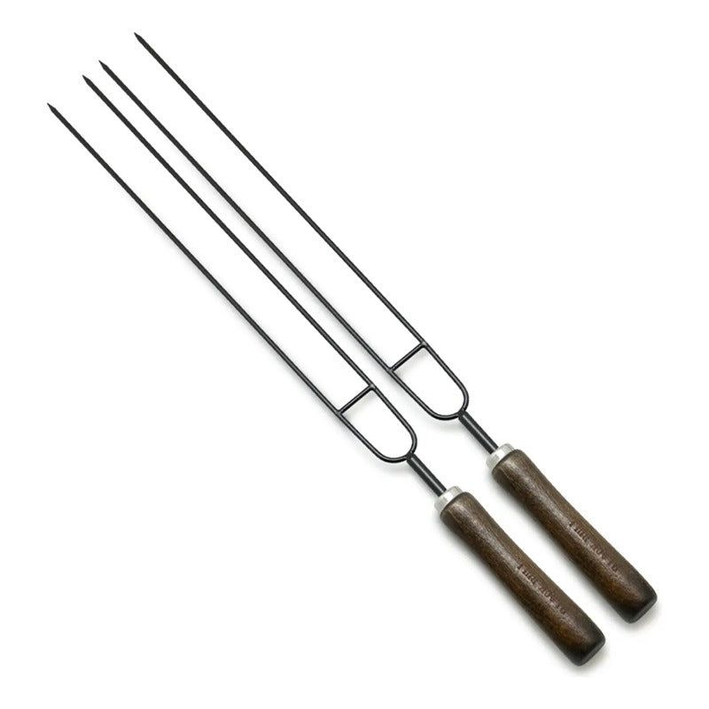 BLACK BULL - Set 2 Anticuchos Dobles 41 Cm Black Bull