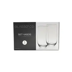GLASSO - Set 6 Vasos ®