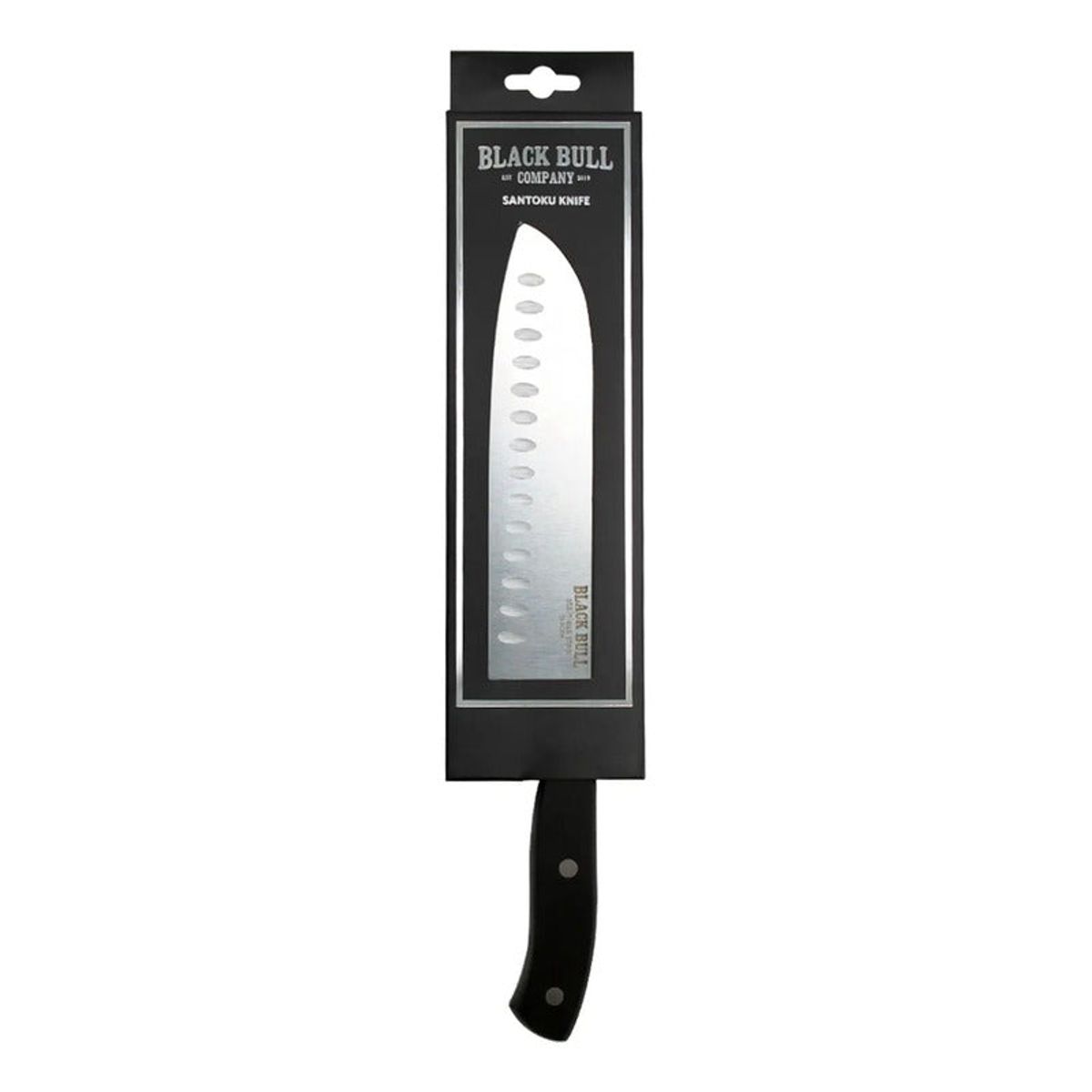 BLACK BULL - Cuchillo Santoku 7 Pulgadas Texas Black Bull
