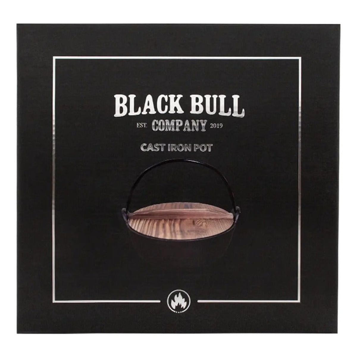 BLACK BULL - Olla Fierro Fundido 25 Cm Black Bull
