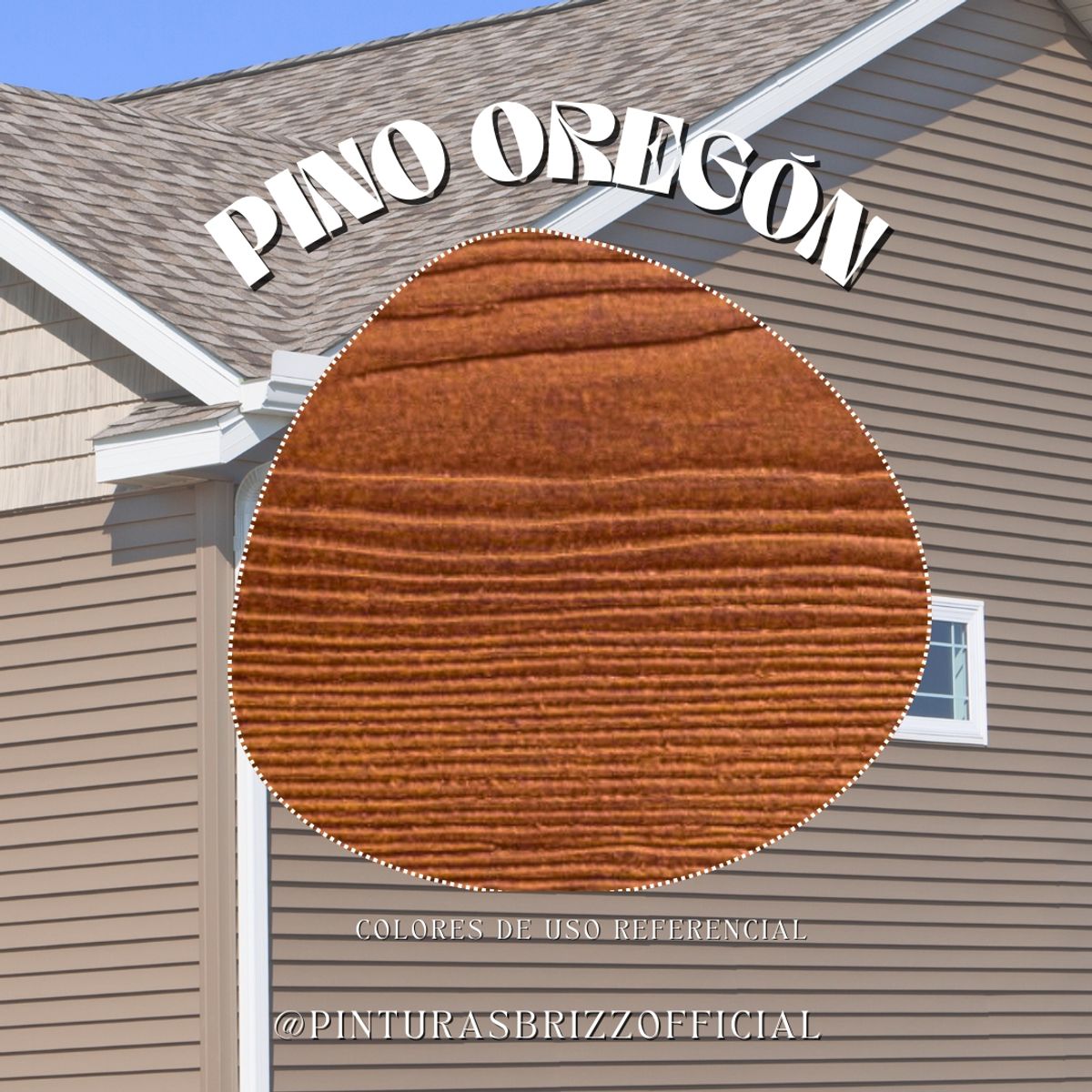 PINTURAS BRIZZ - FIBROCEM SIDING PINO OREGÓN TINETA