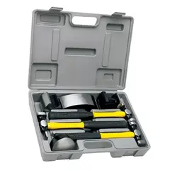 GENERICO - Kit Set 7 Piezas Martillos Desabolladores Crownman