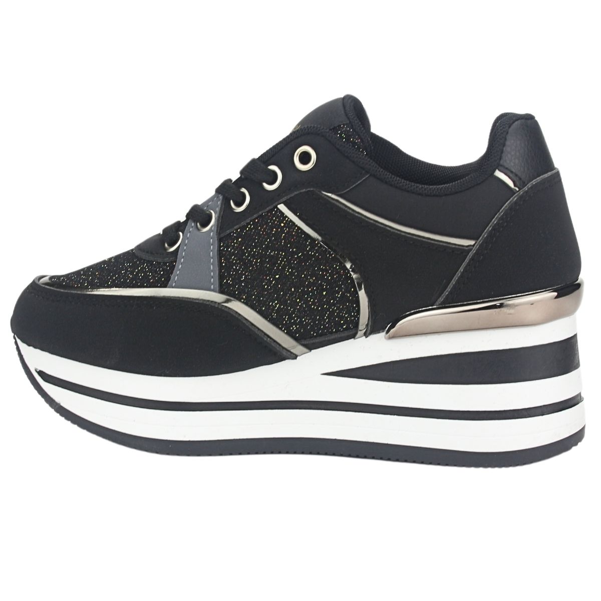 CHALADA - Zapatillas Mujer Negro Urbano Chalada Jettix-2