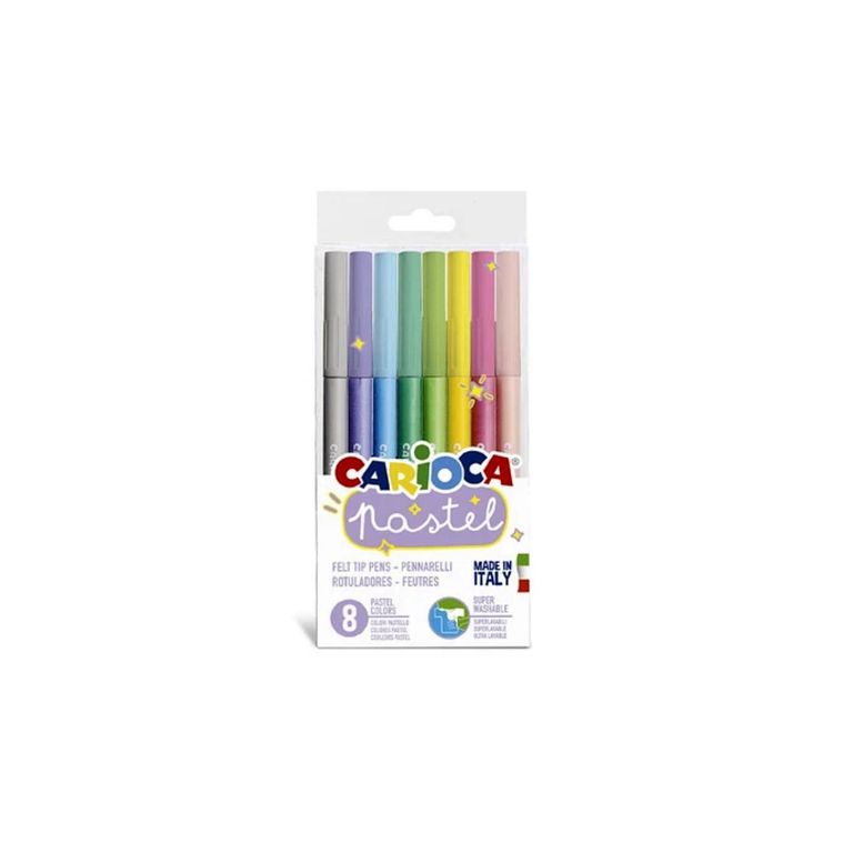 Marcadores De Tinta Pastel 8 Colores - SC