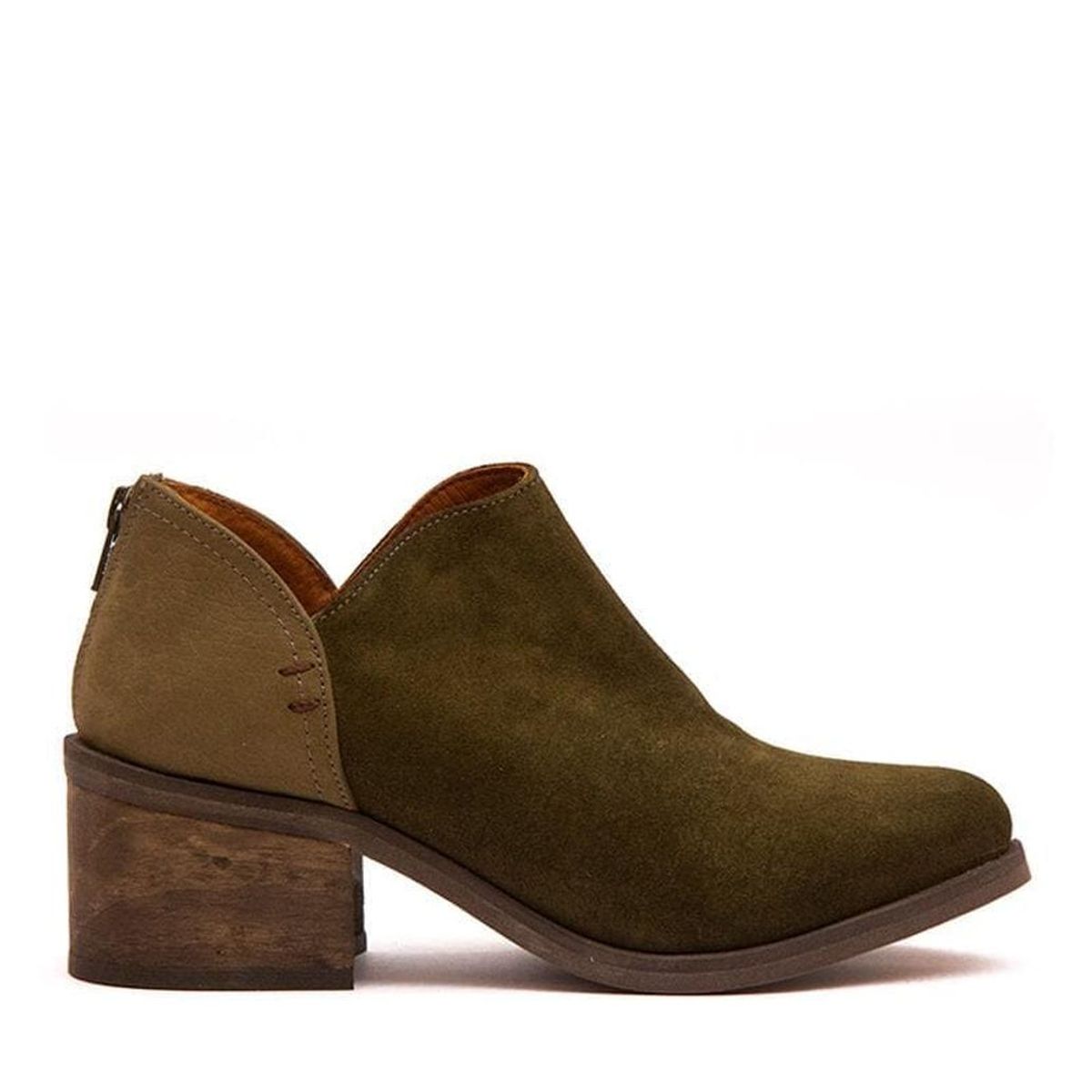 GIANI DAFIRENZE - Botin de mujer cuero verde Vinago Giani Dafirenze