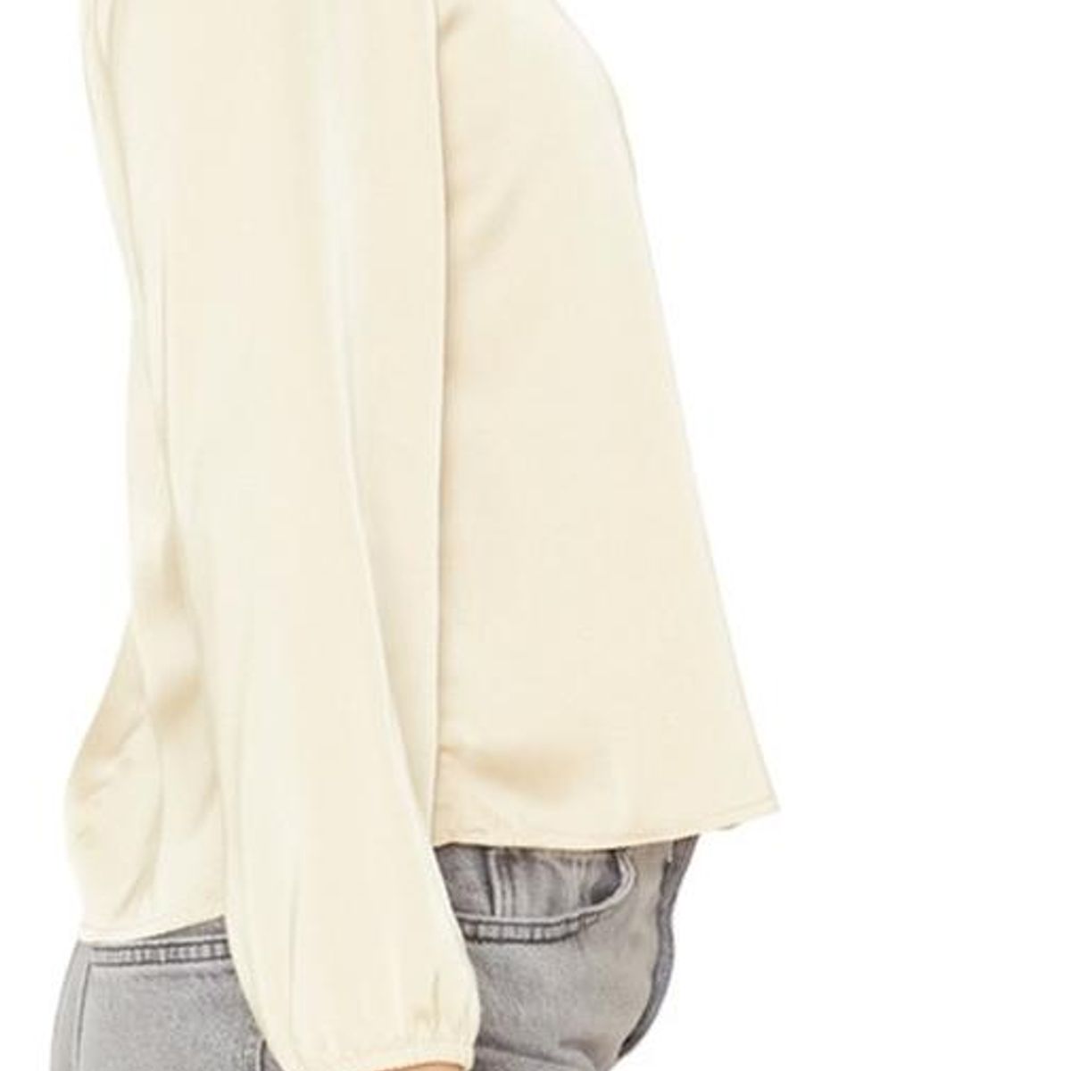 JACINTA TIENDA - Blusa Paula II satin dorada Jacinta Tienda