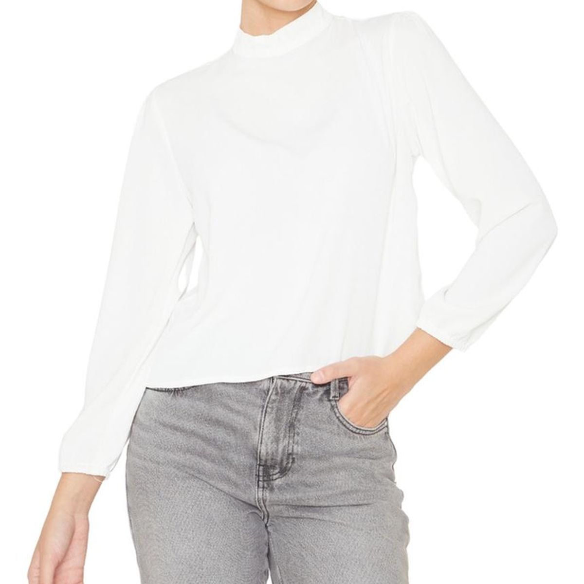 JACINTA TIENDA - Blusa Paula II blanca Jacinta Tienda