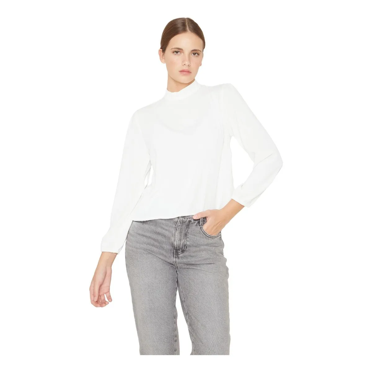 JACINTA TIENDA - Blusa Paula II blanca Jacinta Tienda