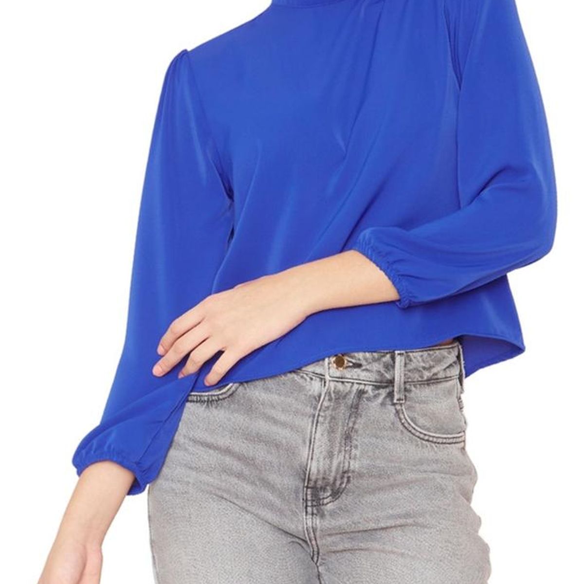 JACINTA TIENDA - Blusa Paula II azul Jacinta Tienda