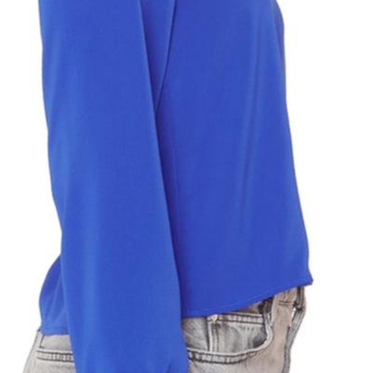 JACINTA TIENDA - Blusa Paula II azul Jacinta Tienda