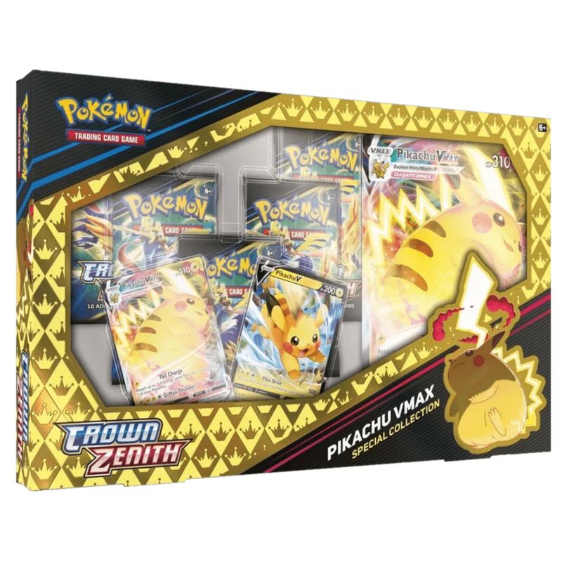 POKEMON - Pokémon Crown Zenith Pikachu Special Collection VMAX Español POKEMON