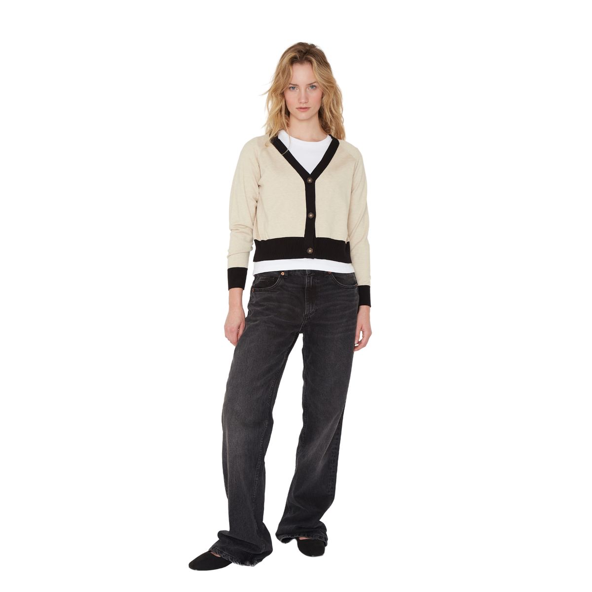 JACINTA TIENDA - Chaleco Pipa bicolor Jacinta Tienda