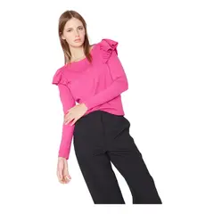 JACINTA TIENDA - Chaleco Olimpia III fucsia